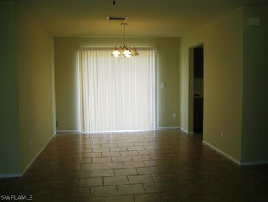 Dining Room with Sliders leading out to back yard