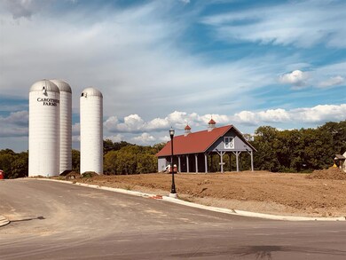 The Silos, Open Green Space, The new Open Barn Pavilion, and additional parking for guest.