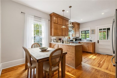 This 1928 home boasts an actual dining room.