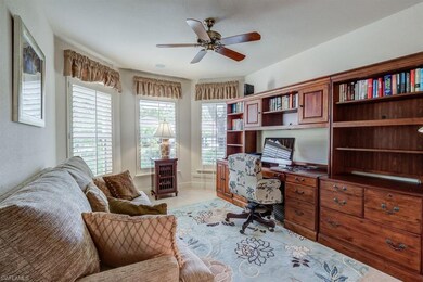 Den/office - cabinets not built in