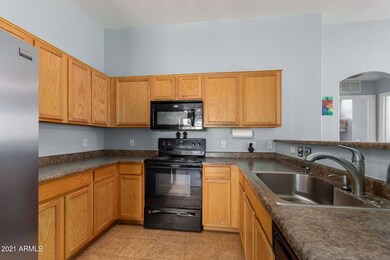 Generous kitchen
