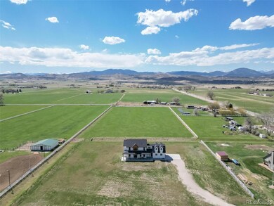 Looking west. Back Alfalfa pasture