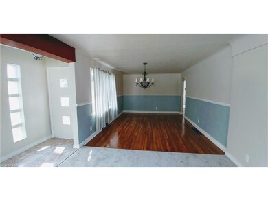 Dining room and front entry