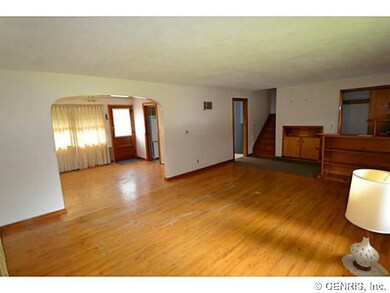 Living Room. Living room with maple floors.