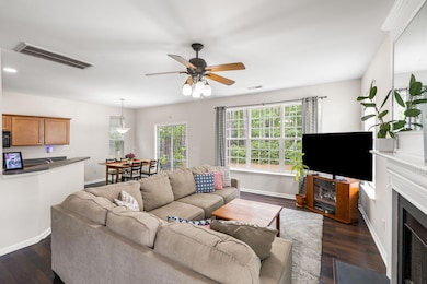 Open concept first floor
