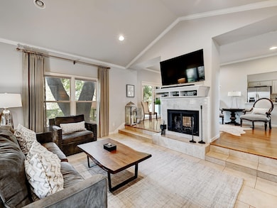 Living area with healthy amount of natural light,