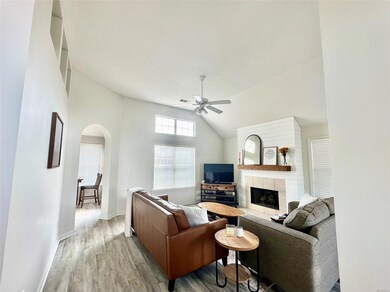 Tall ceilings -LVP flooring