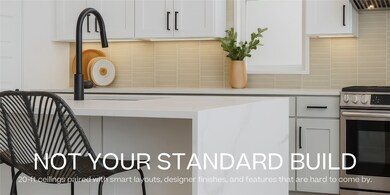 One of the floor plans in this community features