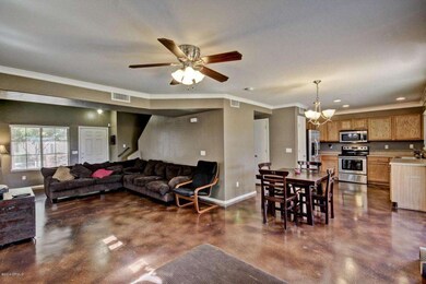 living & dining view