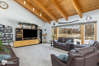 Living Room w/ T&G Ceilings