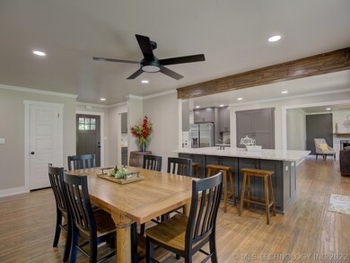 Spacious open dining/kitchen/living areas.  Gorgeo