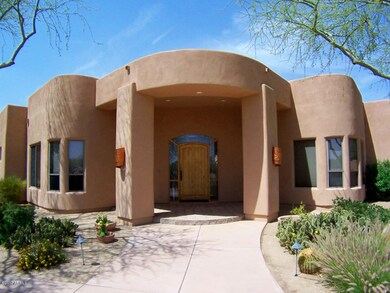 Portico Entrance off Circular Drive