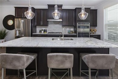Gourmet kitchen with a large island, 5 burner gas 