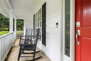 Charming Front Porch View