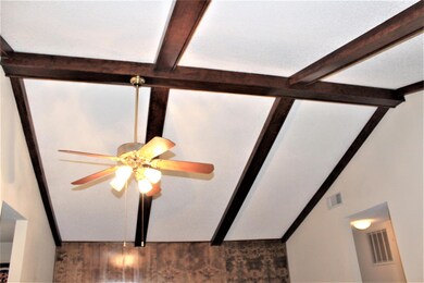 Vaulted Beam Ceiling