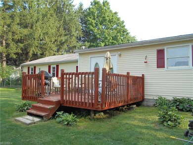 Enjoy the deck off of the family room.