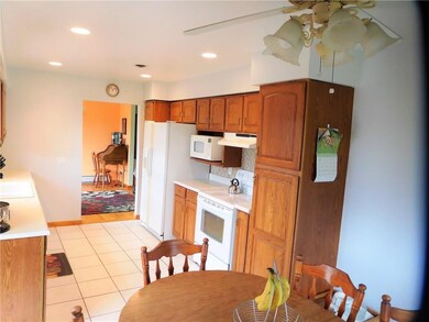 Great pantry space with interior pull-out drawers.