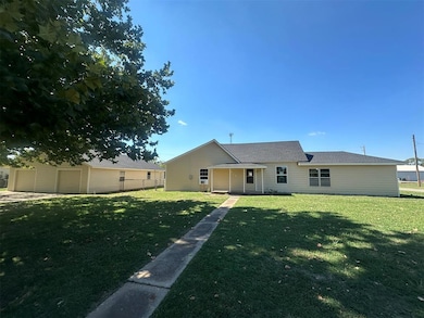 View of front of home with a front lawn