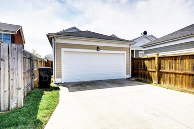 detached 2 car garage