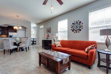 Nice flow and open floor plan.  Lovely archway to 