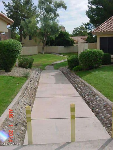 Community Walking Path next to Home