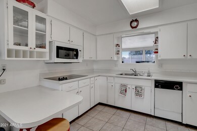 Roomy kitchen