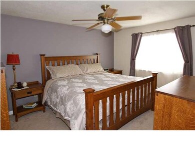 Master Bedroom With Walk-In Closet
