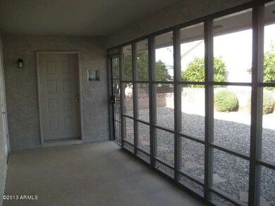 Front Door at north end of house