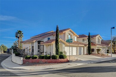 Mediterranean / spanish house with driveway, a gar