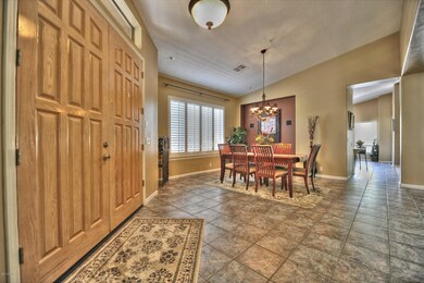 Large formal dining area