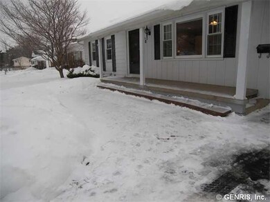 Exterior Front Super wide paver walkway in front o