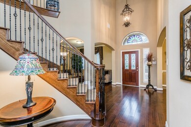 As seen here looking towards the front door, this floorplan offers the perfect spot to nestle your holiday décor.