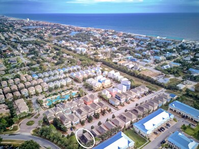 Aerial View Showing Gulf