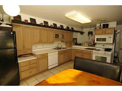 Kitchen. Plenty of cabinet space in the over-sized