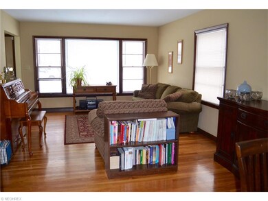 Living room with nice hardwood floors