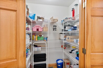Walk in pantry (one of two pantries in kitchen)