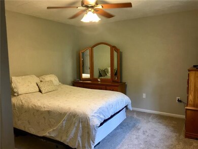 Big master bedroom with plenty of storage and newe