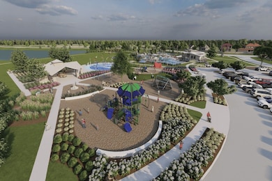 Amenities include a community center, planned park