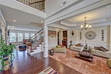 2-story bright foyer welcomes you into the home,up