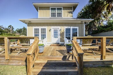Back view of home
