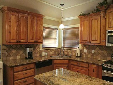 Kitchen. KICHEN HAS A LOT OF SPACE TO WORK IN AND 