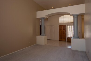 From living room towards foyer