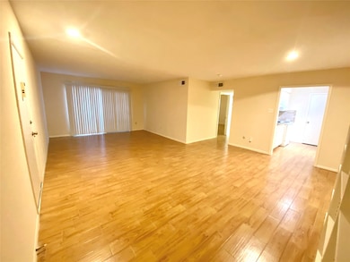 Huge living area with recent updated wood tile thr