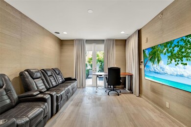 Movie room or can be fourth bedroom with full bath
