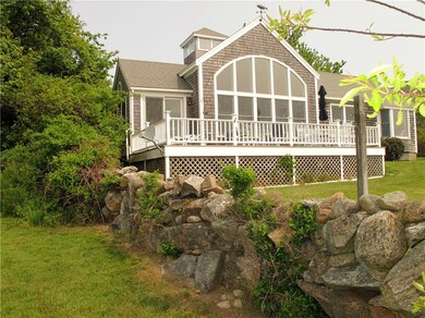 View of house from Trim's Pond
