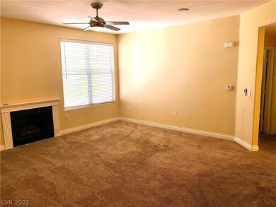 Living room features remote control ceiling fan w/