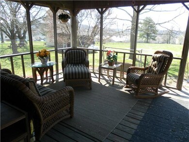 Screened In Back Porch