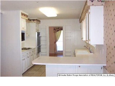 The kitchen is neat and clean.
