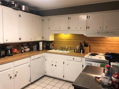 Plenty of cabinetry in this kitchen.