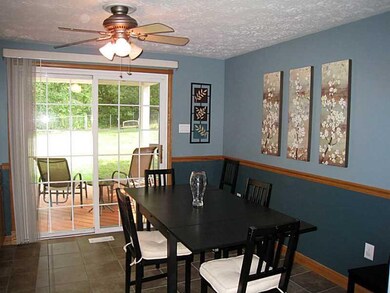 Dining Room. Dining room next to the kitchen leads